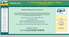 Desktop Screenshot of edelweissmethowvalley.org