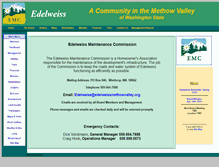 Tablet Screenshot of edelweissmethowvalley.org